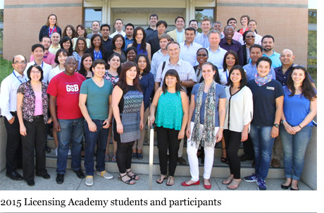 Licensing Academy students