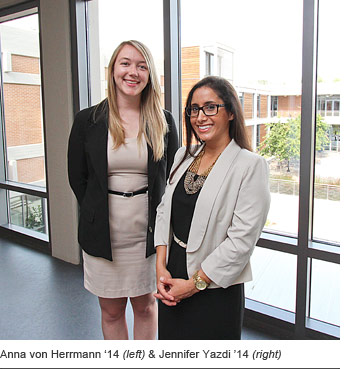 Anna von Herrman and Jennifer Yazdi