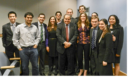 UCDC Students and Justice Scalia