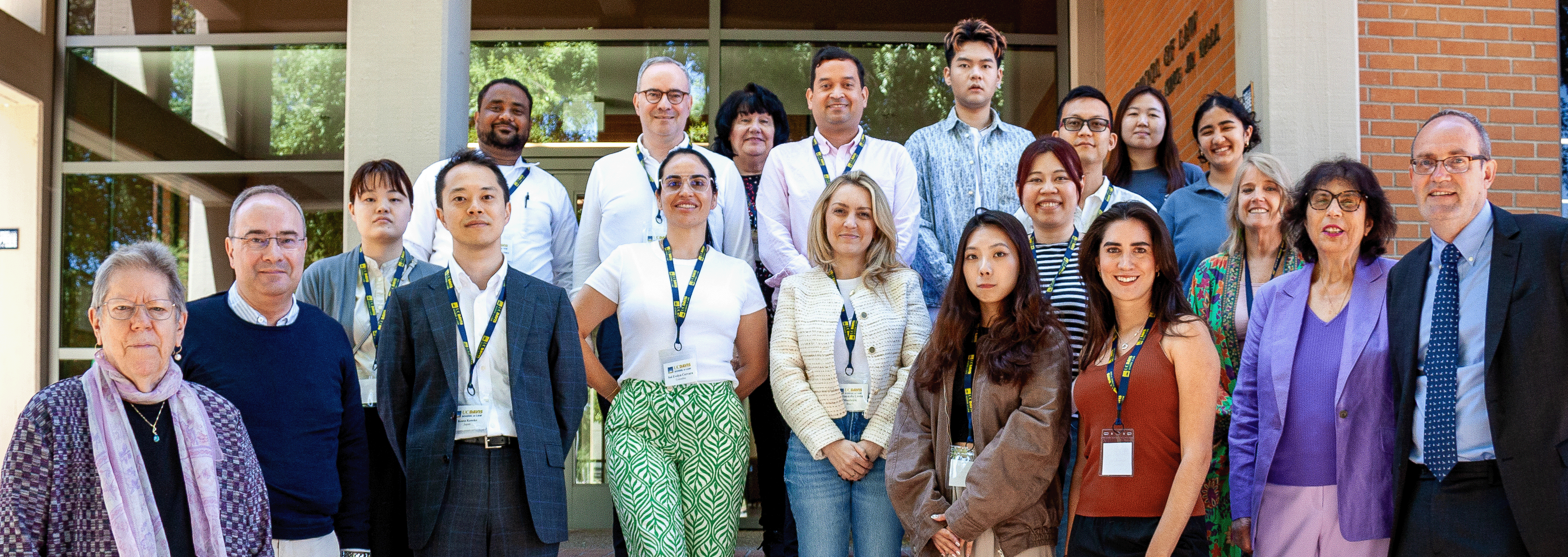 Group photo of the 2024 Summer English for Legal Professionals cohort.