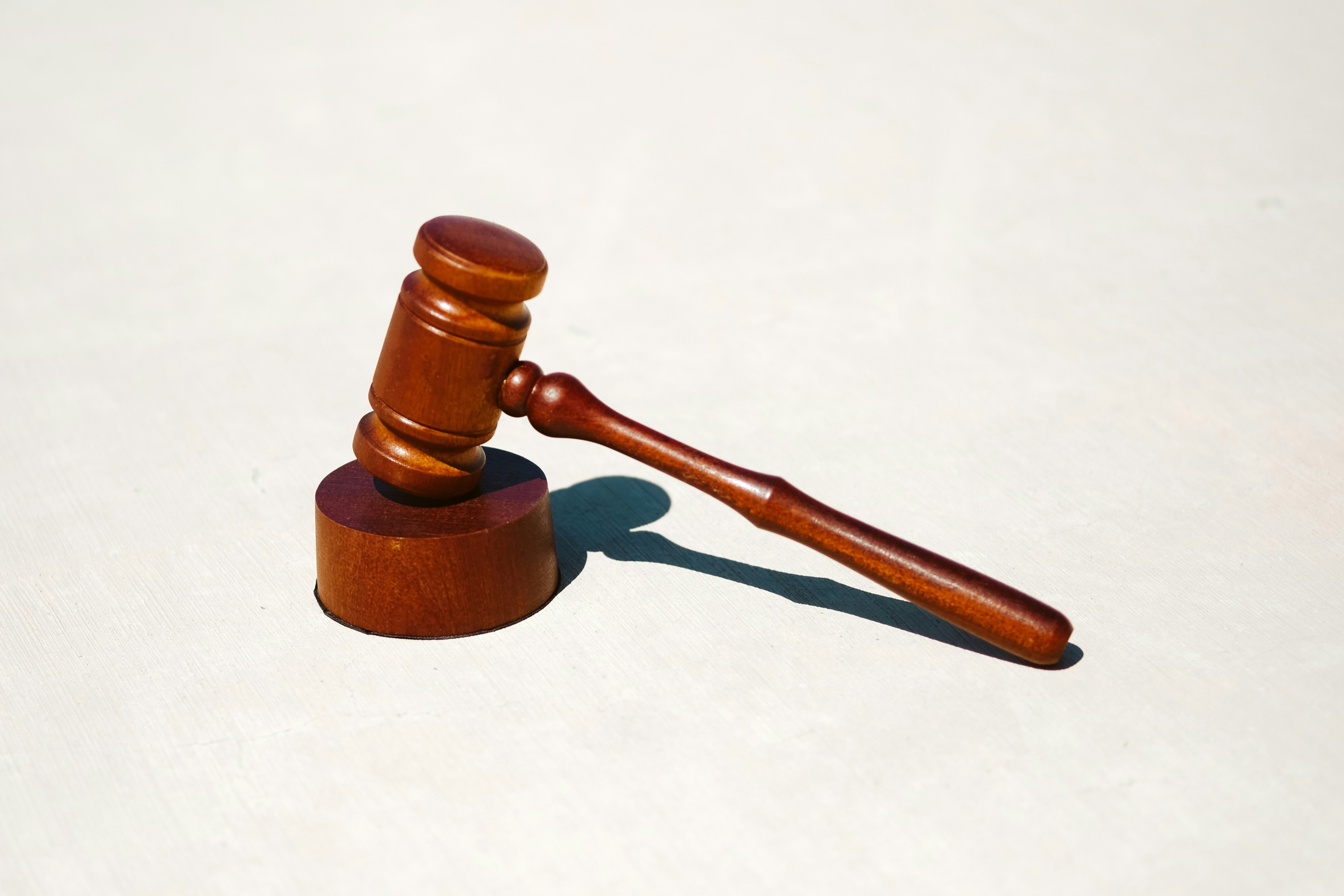 A gavel.