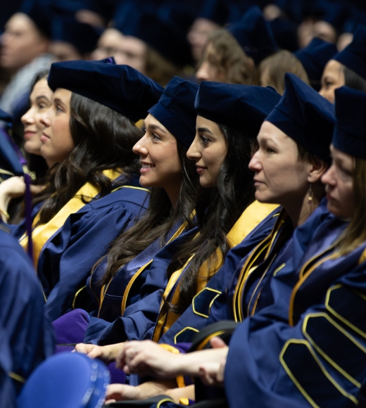 Class of 2024 graduates during Commencement.